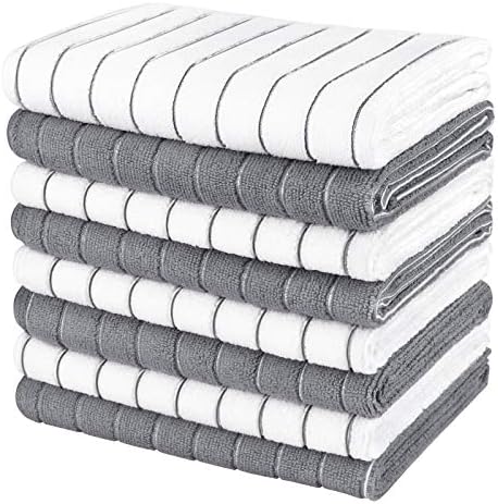 AIDEA Kitchen Towels-8PK, Dish Towels by AIDEAHOME