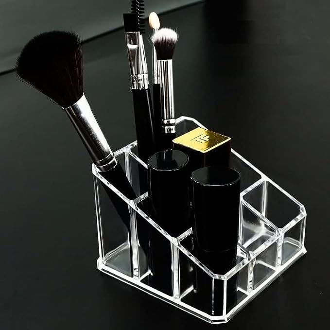Acrylic Makeup Organizer Cosmetic Storage Display Case Makeup Brush Holder - Image 6