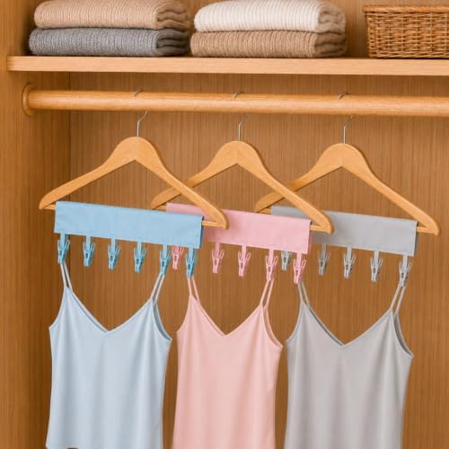 3PCS Travel Hangers for Cruise, Foldable and Clothes Line - Image 3