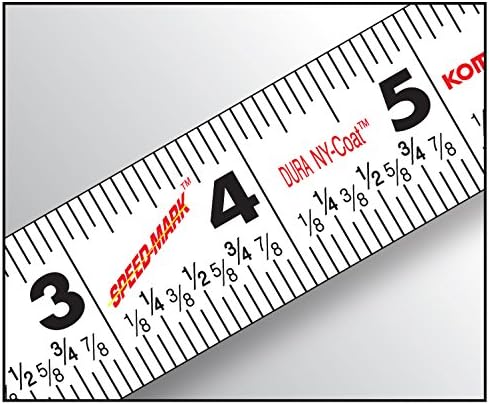 Komelon SL2925 Self Lock Speed Mark 25-Foot Power Tape - Image 5