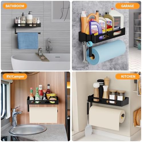 Paper Towel Holder Wall Mount for Kitchen, Paper Towel Holder - Image 3