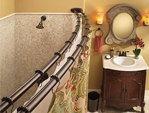 Moen SR2100OWB Shower Curtain Rings, Old World Bronze - Image 3