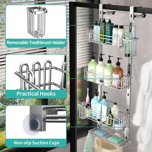HapiRm Hanging Shower Caddy Organizer - Image 3