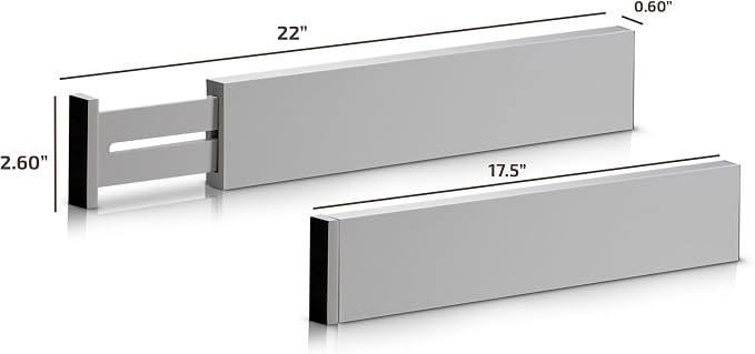 Bambüsi Bamboo Drawer Dividers 6 Pack - Image 9
