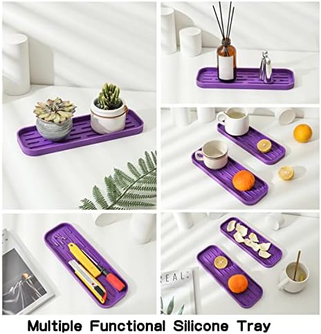 MicoYang Silicone Kitchen Sink Organizer Tray - Image 5