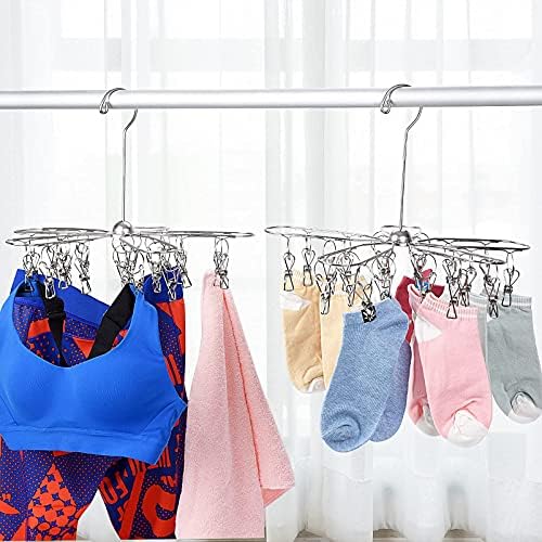 Foldable Clothes Drying Rack Stainless Steel Clothes Drying Hanger - Image 7