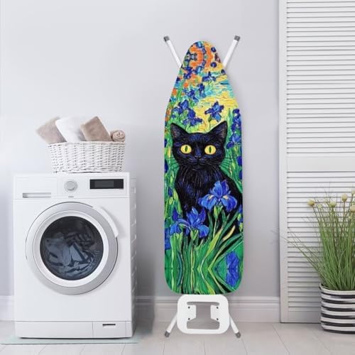Cat Oil Painting Ironing Board Cover and Pad Soft Ironing Board Cover, Non - Image 3