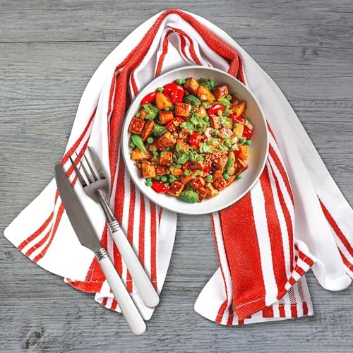 Urban Villa Kitchen Towels Cotton Dish Towels 20”x30” Multi - Image 6