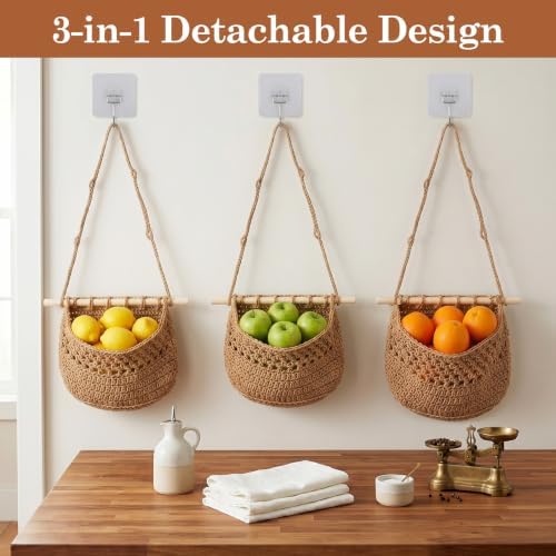 Klmnop 3-Tier Hanging Fruit Basket - Image 5