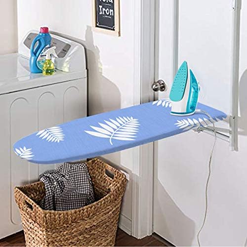 SheeChung 14x42 Inch Over-The-Door Ironing Board Cover+Clips - Image 7