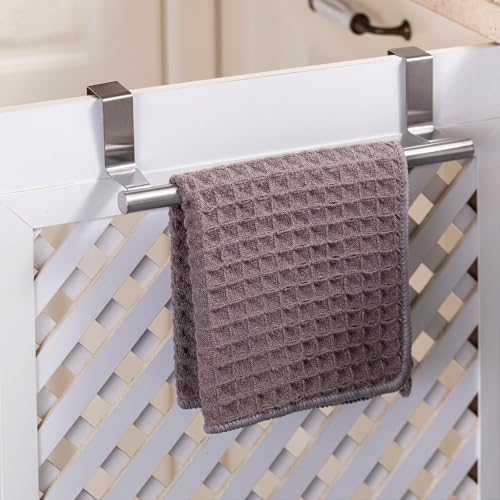 Over Cabinet Towel Bar, Cabinet Door Towel Holder, Over The Door Towel Rack - Image 6