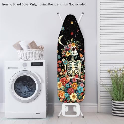 Skeleton Ironing Board Cover, Heat Reflective Stain Resistant Standard Full - Image 3