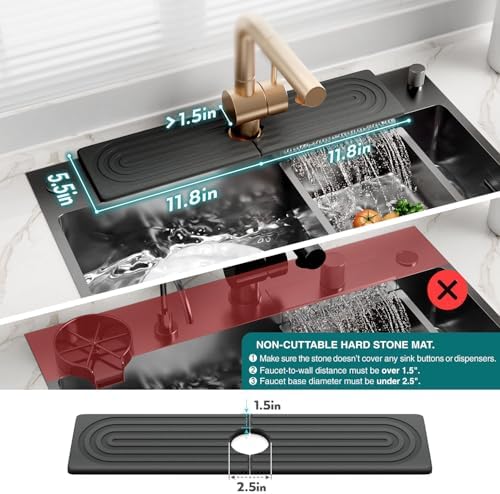 Large Faucet Mat for Kitchen Sink - Image 4