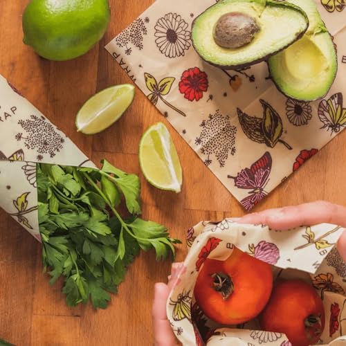 Bee's Wrap Beeswax Food Wraps, 5 Pack Assorted - Image 6
