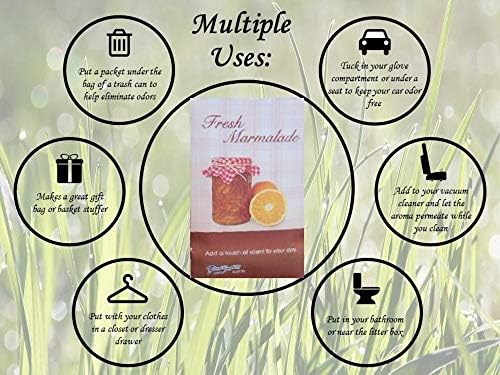 Fresh Marmalade Scented Sachets Pack of 3, Everyday - Image 3