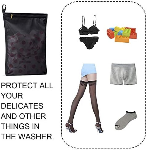 TENRAI 3 Pack Delicates Laundry Bags, Bra Fine Mesh Wash Bag, Use YKK Zipper - Image 6