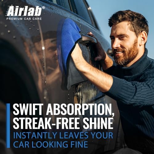 Airlab Microfiber Towels Cars Wash Drying Cleaning Cloth - Image 4