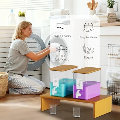 RoleDes Laundry Detergent Dispenser Set, Liquid Laundry Soap Dispensers - Image 7