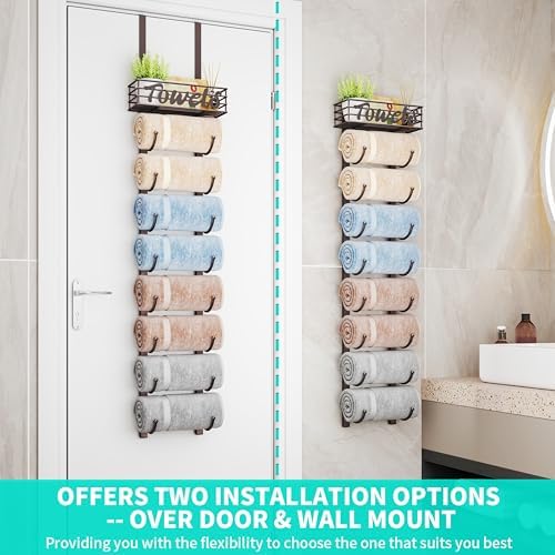 HapiRm Towel Racks for Bathroom Storage - Image 2