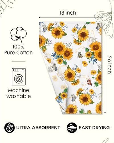 Miss Adola 150GSM Flour Sack Kitchen Towels Set of 2 - Image 4