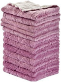 OstWony 12PCS Kitchen Towels Dish Cloths, Reusable Cleaning Rags 10x6in by OstWony