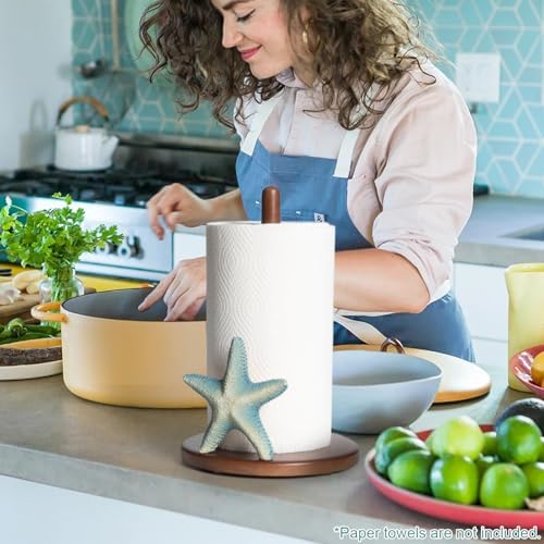 Starfish Paper Towel Holder Coastal Beach Kitchen Decor Decorative Nautical - Image 6