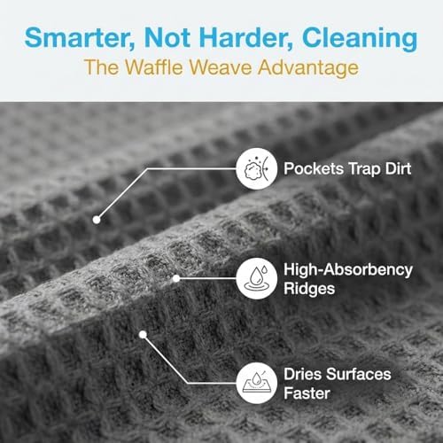 MIRACLEAN Waffle Weave Microfiber Cloths - Image 2