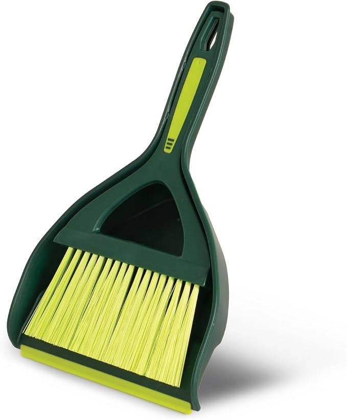 Pine-Sol Mini Dustpan and Brush Set | Nesting Snap-On Design | Portable - Image 5