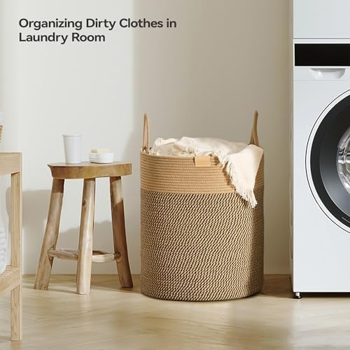 Nunsino Laundry Hamper 62L, Large Laundry Basket - Image 3