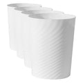 UUJOLY Plastic Small Trash Can Wastebasket, Garbage Container Basket by UUJOLY