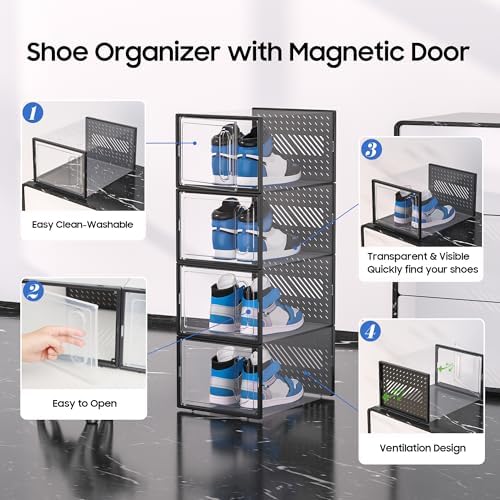 eWonLife X-Large Shoe Boxes - Image 6