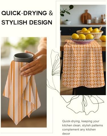 Miss Adola 2 Pack 150GSM Flour Sack Kitchen Towels - Image 4