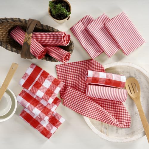 LANE LINEN 100% Cotton Kitchen Dish Cloths, Ultra Soft Absorbent Quick Drying - Image 4