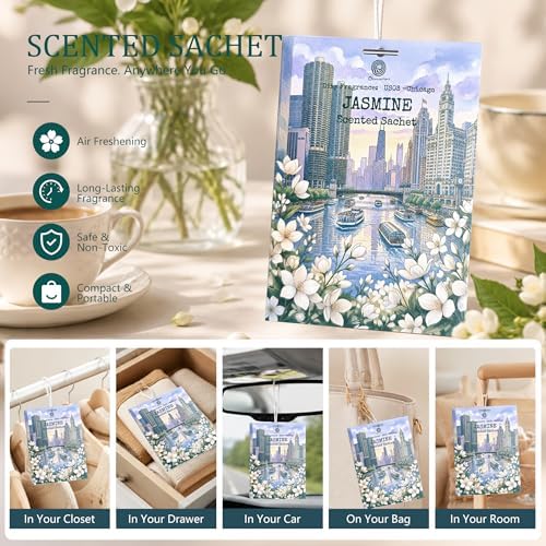 US03-Chicago Jasmine Scented Sachets - Image 5