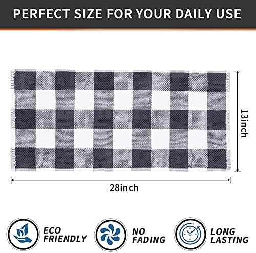 Mordimy Cotton Weave Kitchen Towels, 4 Pack - Image 6