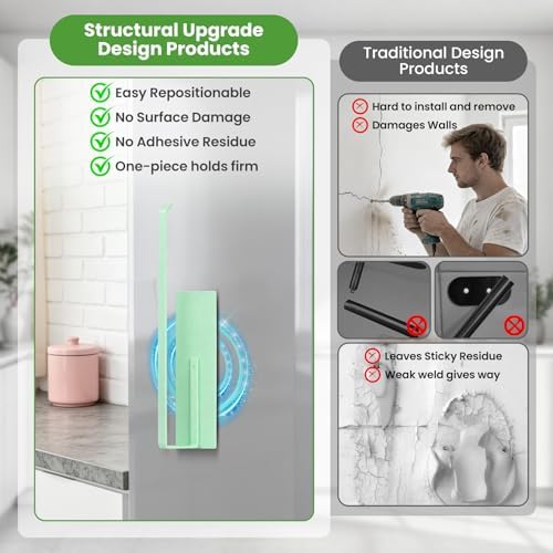 Paper Towel Holder, Magnetic Paper Towel Holder - Image 5