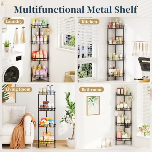 Consumest Corner Shower Caddy Stand - Image 5