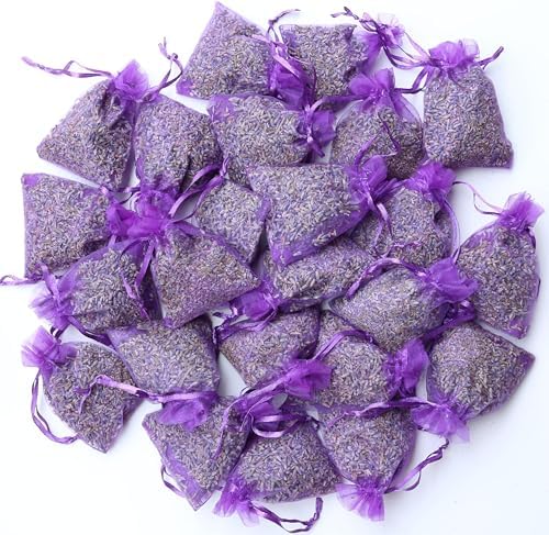 WEALD TRIBE 100% Pure Natural Sun Dried Lavender Sachets by WEALD+TRIBE