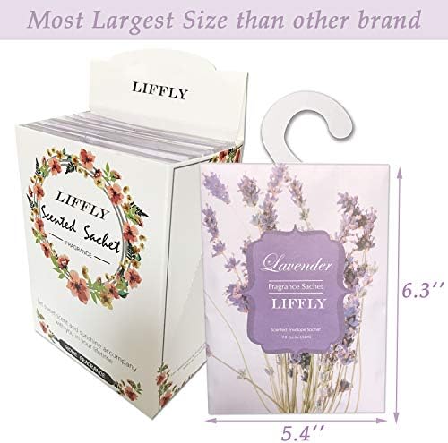 8 Large Packs Lavender Scented Sachets Bag - Image 6