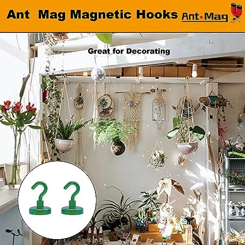 Ant Mag Strong Magnet Hooks 100lbs+ Pulling Force Neodymium Hooks Hangers Heavy - Image 6