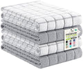 Kitinjoy Premium Kitchen Towels, Large 100% Cotton Terry 390 GSM Kitchen Hand by Kitinjoy