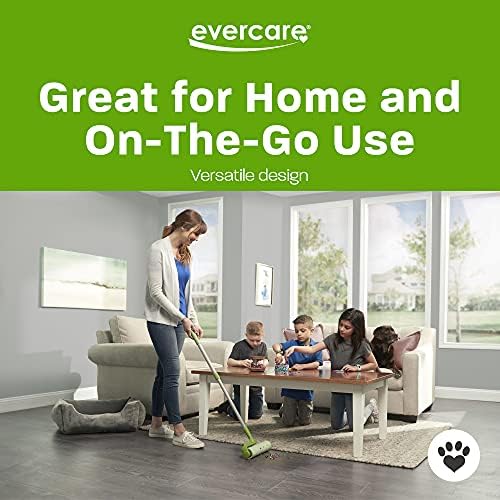 Evercare 10-Inch Mega All-Purpose Pet Hair Lint Roller Refill, 50 Sheets – - Image 5