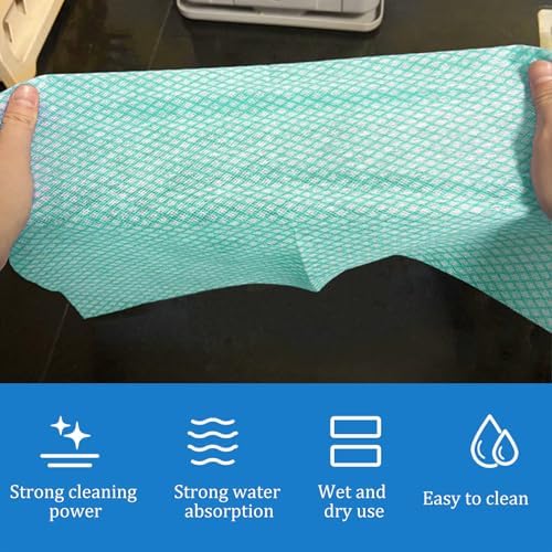 Disposable Dish Cloths, Large Absorbent Cleaning Towels - Image 3