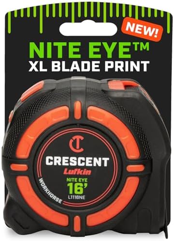 Crescent Lufkin 16 Ft. WORKHORSE NITE Eye Tape Measure | L1116NE by Unknown