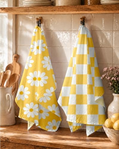 Miss Adola 2 Pack 150GSM Flour Sack Kitchen Towels - Image 5