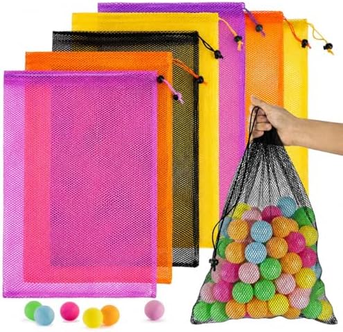 MAQIHAN 7PCS Mesh Drawstring Bags by MaqiIhanCustomOfficial