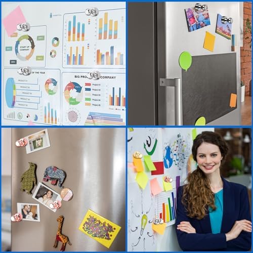 LOVIMAG Fridge Magnets 25Pcs for Refrigerator Whiteboard - Image 2