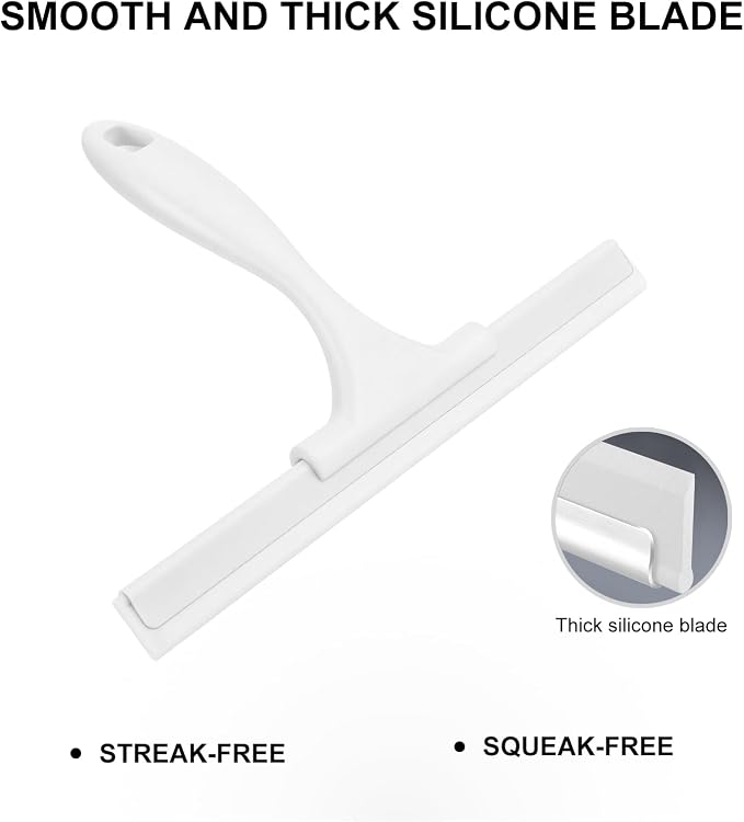 SetSail Squeegee for Shower Glass Door, 10 Inches, All-Purpose Window Squeegee - Image 4