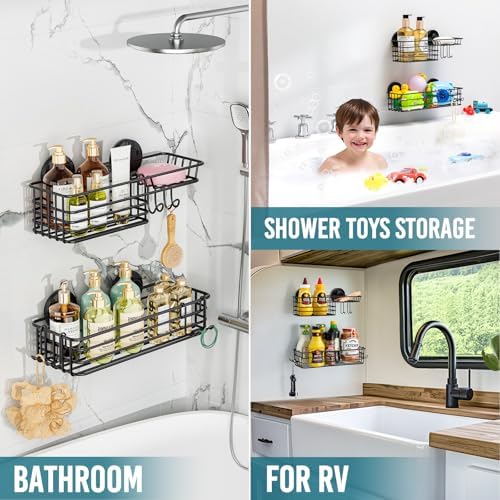 TAILI Shower Caddy Suction Cup 2 Pack - Image 6