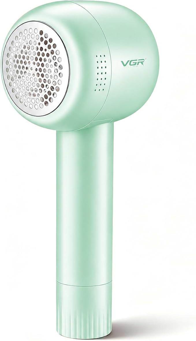 VGR 813 Rechargeable Fabric Shaver, 6-Blade Lint Remover, at home or while by VGR